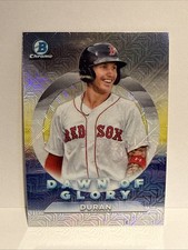 2020 Bowman Chrome Jarren Duran Dawn of Glory Mojo Refractor #DG-5 (RC)