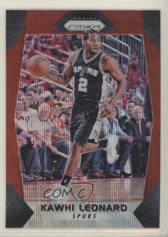 2017-18 Panini Prizm Ruby Wave Prizm Kawhi Leonard #293 00em
