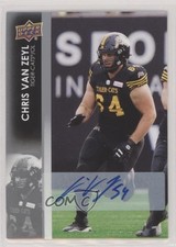 2022 Upper Deck CFL Auto Chris Van Zeyl #149 Auto 2y5