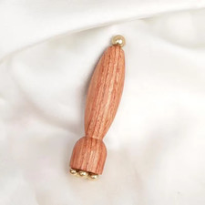 Brass Lotus Eye Massage Stick a Facial Gua Sha Tool a Handheld Tool for Eye Rela