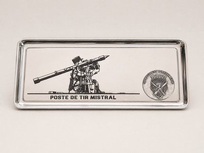 54th RA Pocket Vacuum - Artillery Regiment Mistral Shooting Post Surface-to-Air Missile »