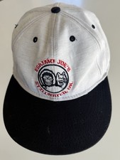 Vintage Eskimo Joes Trucker Hat Stillwater Oklahoma Sz 7 7/8 Made in USA