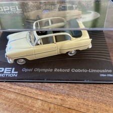 Opel Collection Opel Olympia Rekord Cabrio Ixo Altaya Avec Boite Très Bon État