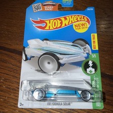 2016 Hot Wheels HW Formula Solar 245/250 HW Green Speed 5/5 Clear/Blue