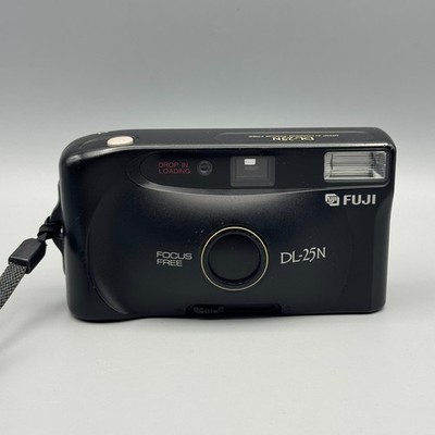 FUJI DL-25N analoge Kompaktkamera Kamera Foto Fotoapparat Focus Free GEPRÜFT   