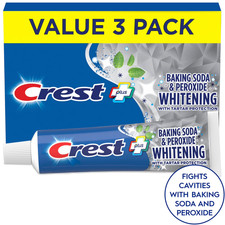 Crest Plus Baking Soda & Peroxide Teeth Whitening Toothpaste,Mint, 5.7 oz,3 Pack 0.47 per gallon