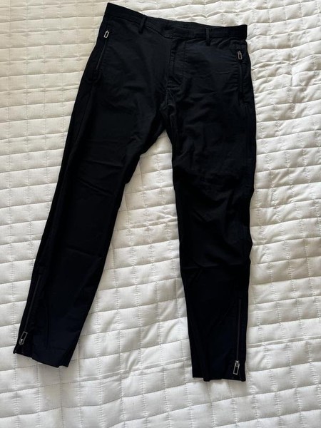 Men Armani Exchange Trousers Black Wool 48