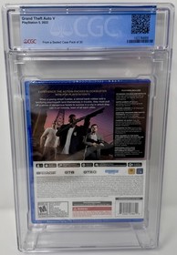 CGC Graded Grand Theft Auto V (GTA 5) NEW PS5 (1022784009, 9.9 A++)