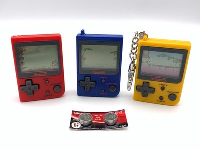 3x Game & Watch Mini Classic Konsolen | 1998 Nintendo | DK Jr., Fire, Parachute
