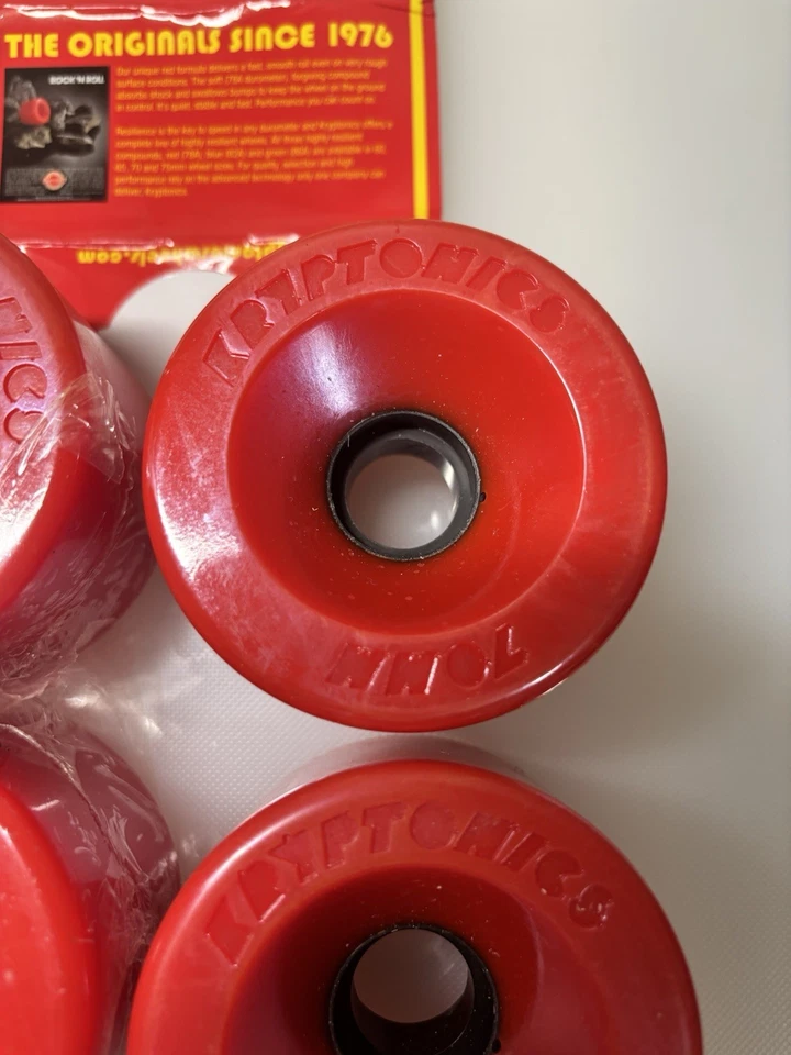 Винтажный Kryptonics Star Tracs мягкий 78A совершенно новый никогда не монтировался. - Изображение 4 из 4