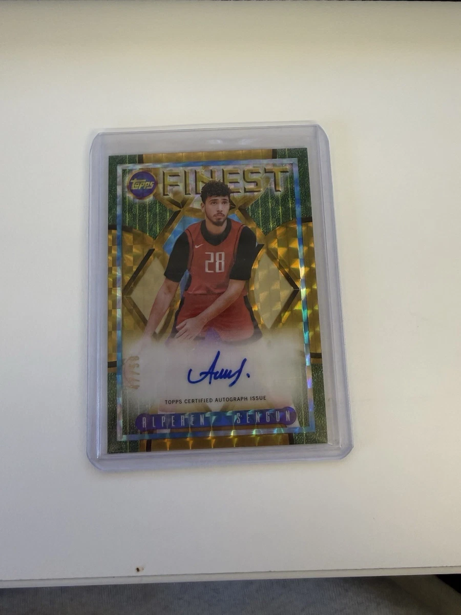 2023-24 Topps Finest - Alperen Sengun #FLA-AS for sale | eBay
