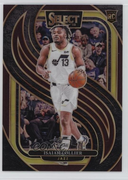 2024-25 Panini Select Premier Level Maroon Prizm /175 Isaiah Collier #178 03ox