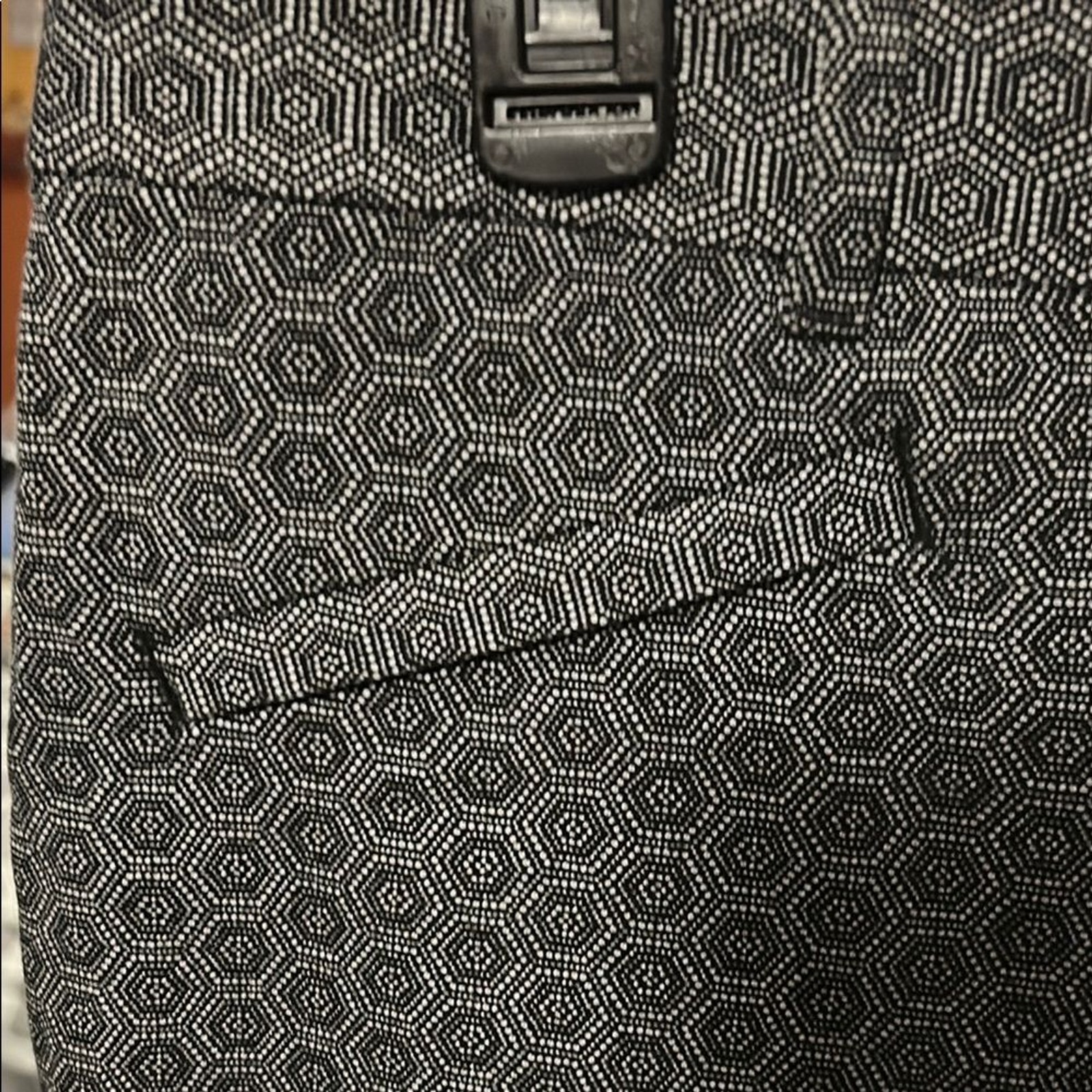 Gap Gray Patterned Pants - image 2