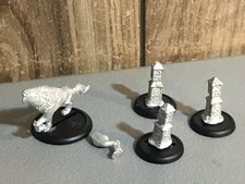 A28405 WARMACHINE HORDES CIRCLE ORBOROS METAL WAR WOLF & SHIFTING STONES PP