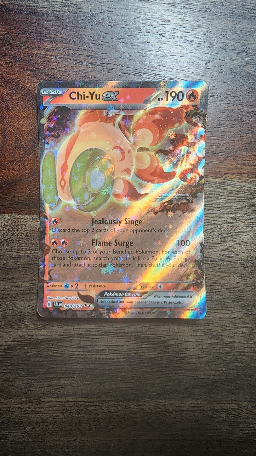 Chi-Yu ex - Double Rare SV02: Paldea Evolved 040/193 NM Holo