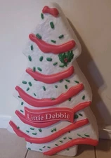 Little Debbie Christmas Tree Cake Blow Mold 22" LED Light-Up – NEW & In Hand!