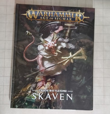 Games Workshop Warhammer Age of Sigmar Chaos Battletome Skaven Army Book
