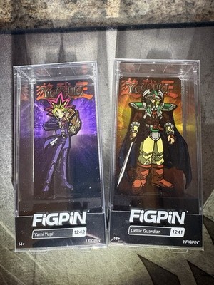 FiGPiN Yu-Gi-Oh! Yami Yugi & Celtic Guardian Enamel Lapel Pins