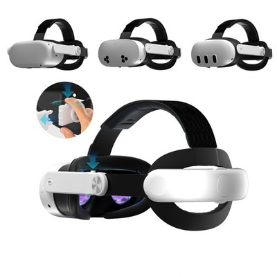 Head Strap for Oculus Meta Quest 3/3S/Quest 2   One-Click Release VR Headset ...