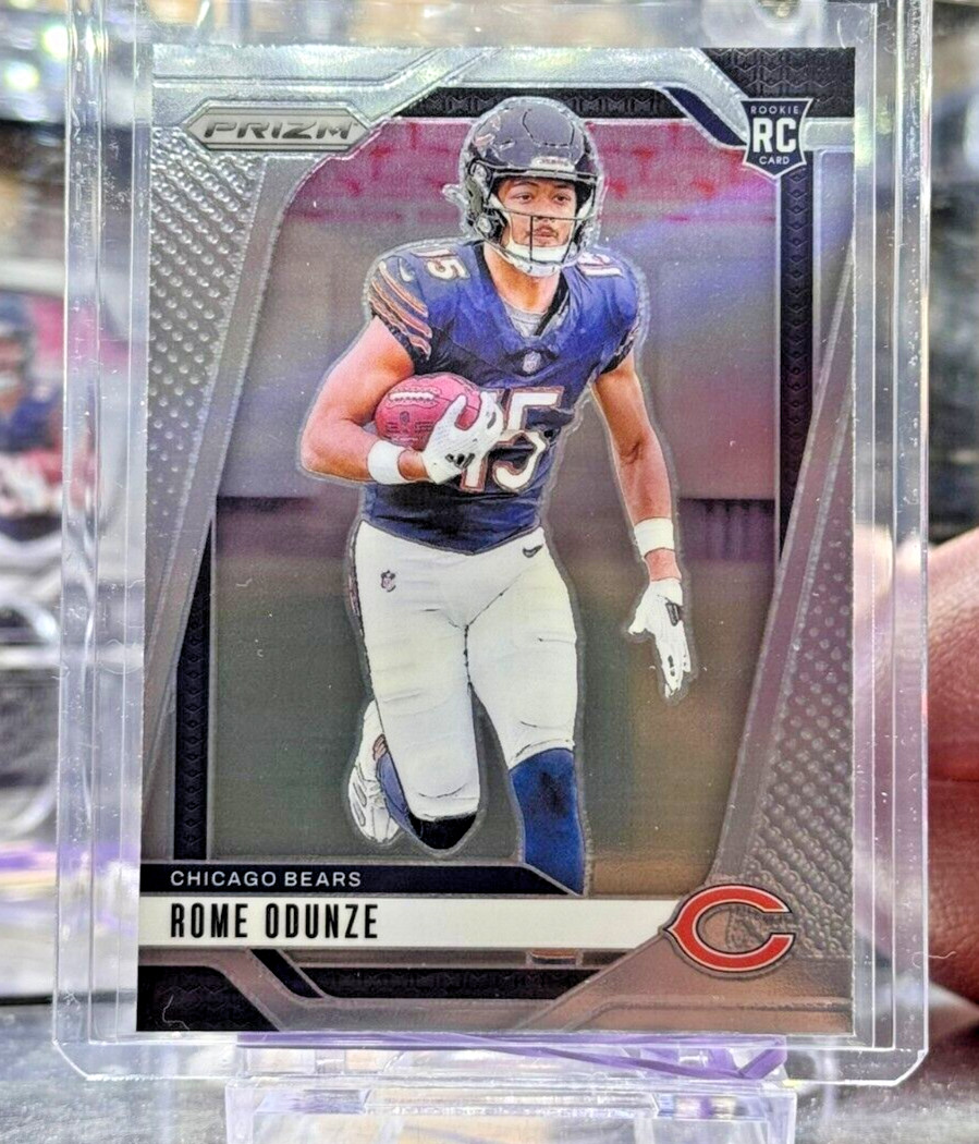 2024 PANINI PRIZM #385 ROME ODUNZE ROOKIE RC CHICAGO BEARS