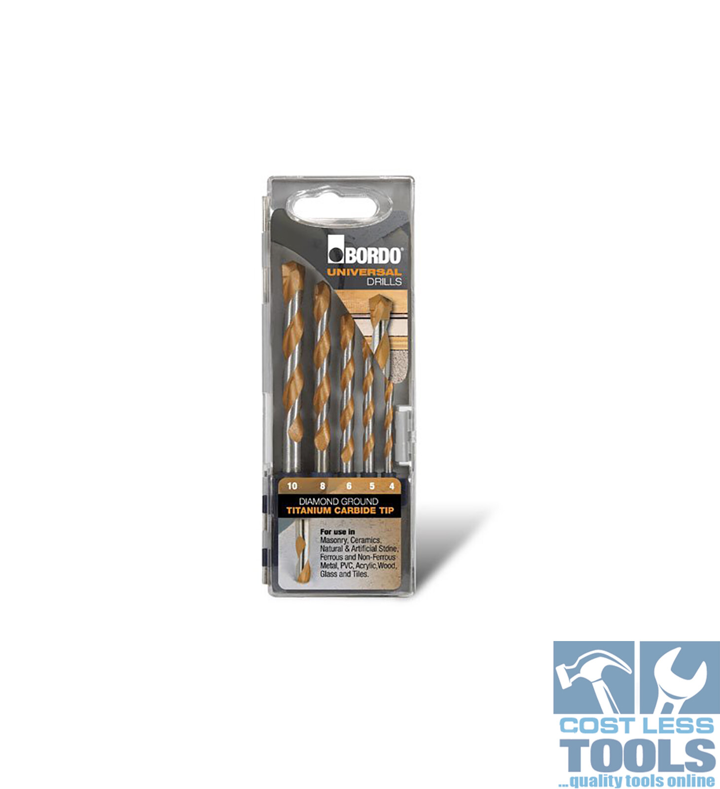 Bordo Universal Drill Set Titanium Carbide All Purpose 2700S1 eBay