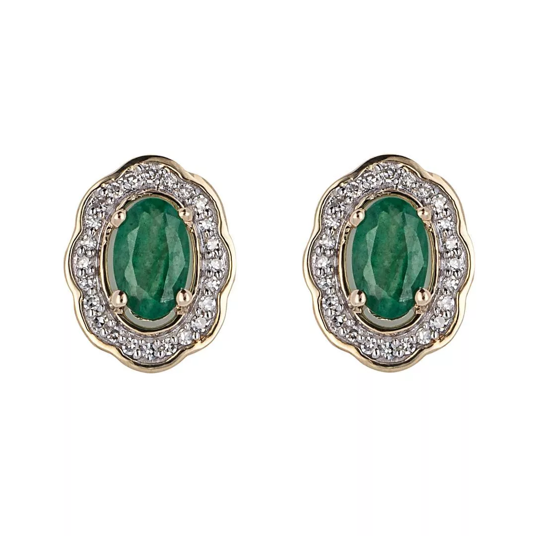 Ebay shop emerald earrings