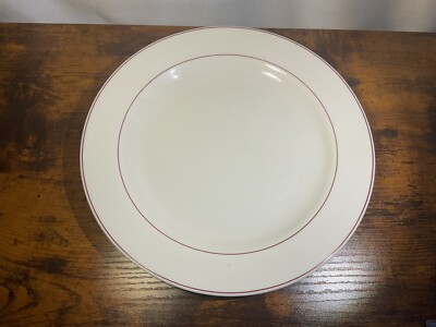 Arcopal France BORDEAUX Gastronomie White Red Round Dinner Plates Multiple Avail
