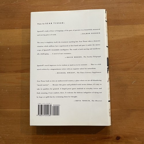 Scar Tissue by Michael Ignatieff (1994, Hardcover) - Picture 3 of 8