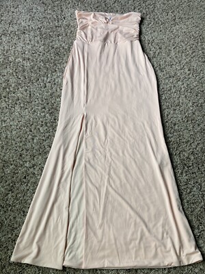 strapless open back dress Amanda Uprichard Windsor Tweed Picket Mini Dress in Light Pink/Pink – Suite  201 main image 1
