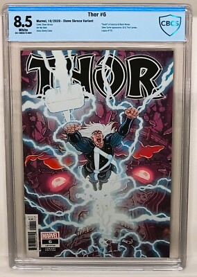 THOR #6 | CBCS 8.5 | Steve Skroce Spoiler Variant Cover | Marvel Comics