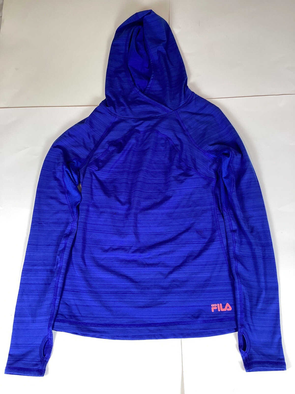Felpa con cappuccio da donna FILA Sport giacca atletica taglia small elasticizzata comfort superiore comfort