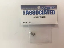 AE TEAM ASSOCIATED 4116 .024 SPRINGS 10L 12L PAN CAR ONROAD OVAL FOAM LIPO RTR