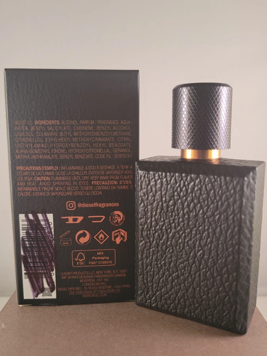 DIESEL BAD Eau de Toilette Spray 1.7fl.oz 50ml New w Box eBay