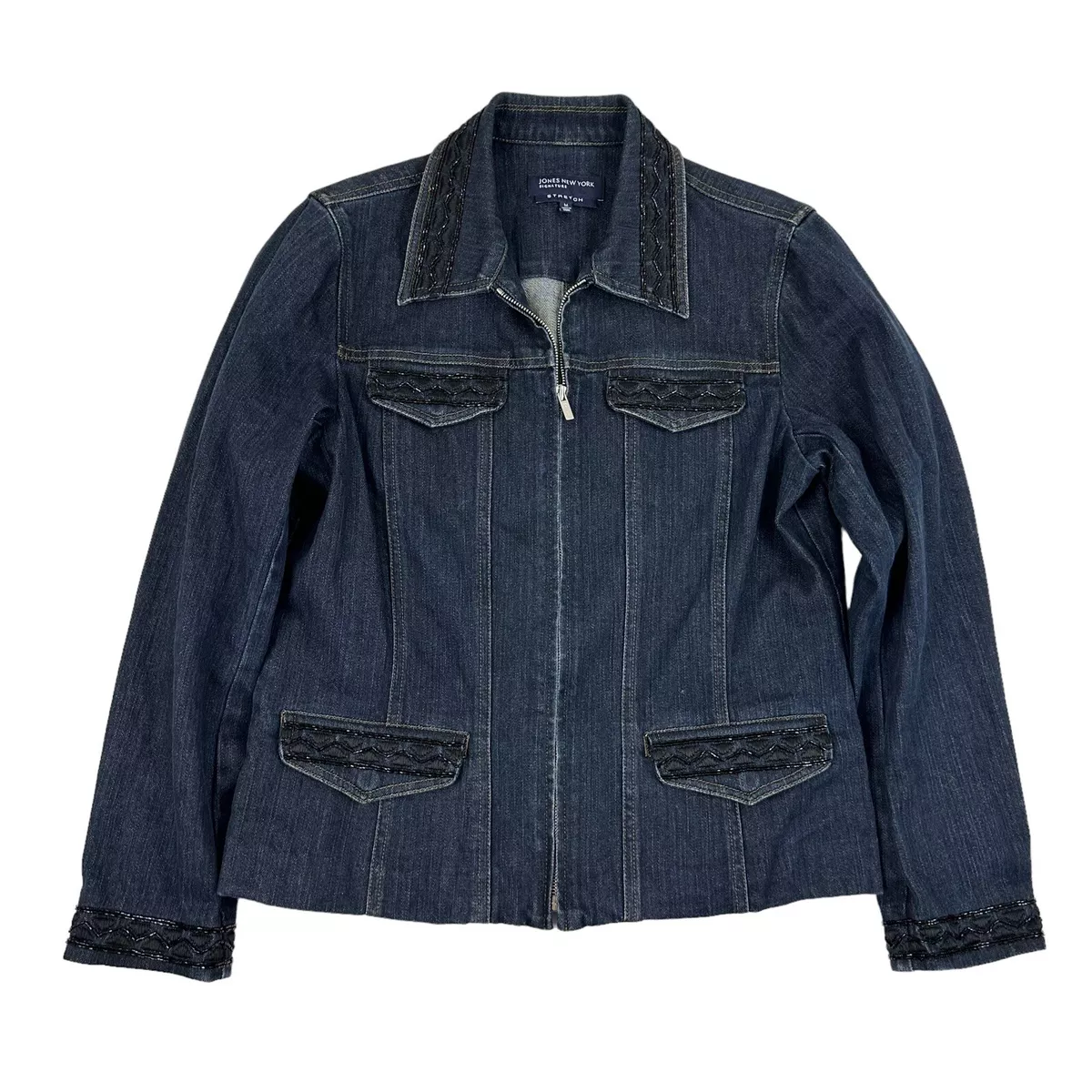 Jones new york signature jean jacket clearance