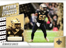 2020 PANINI ROOKIES & STARS DEMARIO DAVIS ACTION PACKED $0.99 VALUE BOX