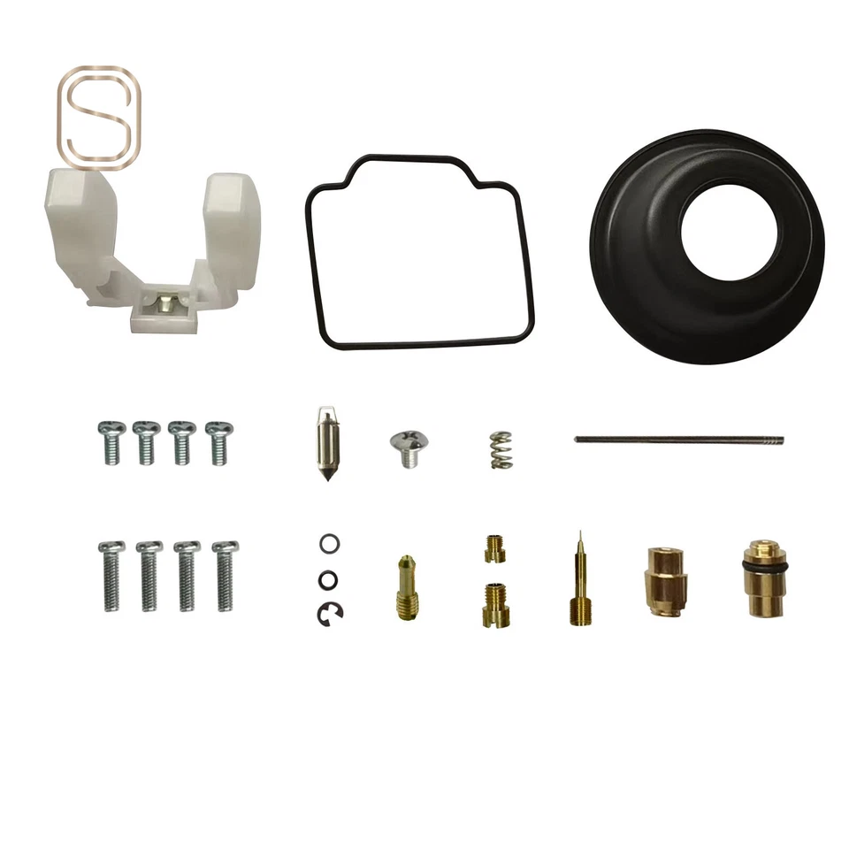 Kit de reconstrucción de carburador flotador para Yamaha Wolverine 350 YFM350 YFM350FX 1996-2005 Foto 2 de 4