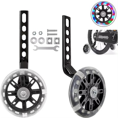 Universal Kids Bicycle Stabiliser Bike Training Side Balance Auxiliary Wheel US
