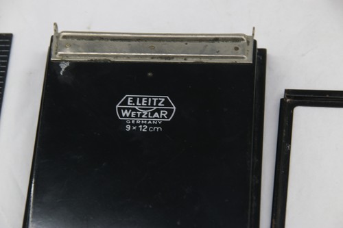 Leitz 9x12cm Plate Adapter w/Zeiss Film Sheath Adapter - Vintage USED - Picture 2 of 4