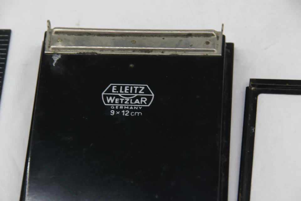 Leitz 9x12cm Plate Adapter w/Zeiss Film Sheath Adapter - Vintage USED - Image 2 of 4
