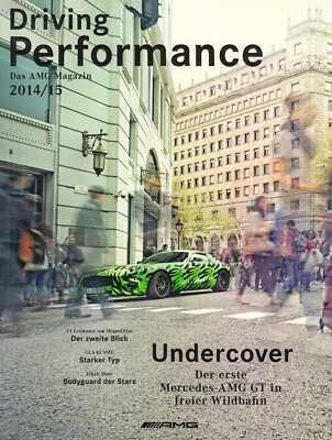 MERCEDES AMG DRIVING PERFORMANCE Magazin mit GT COUPE 2014 P