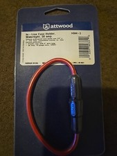 Attwood In-Line Fuse Holder with Wire Loop 30 Amp