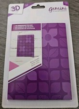 Gemini by Crafters Companion 3D Embossing Folder Retro Garden