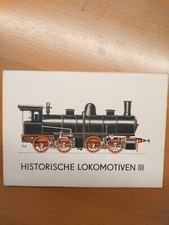 Sammelbilder Serie Historische Lokomotiven I , 24 Ansichtskarten, DDR 