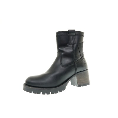Jolana & Fenena Stiefeletten Schwarz Boots Leder Damen Schuhe Gr. 39