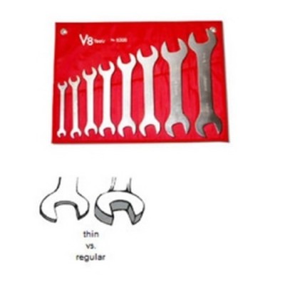 8-Piece Super Thin Wrench set SAE V8T8308 Brand New!