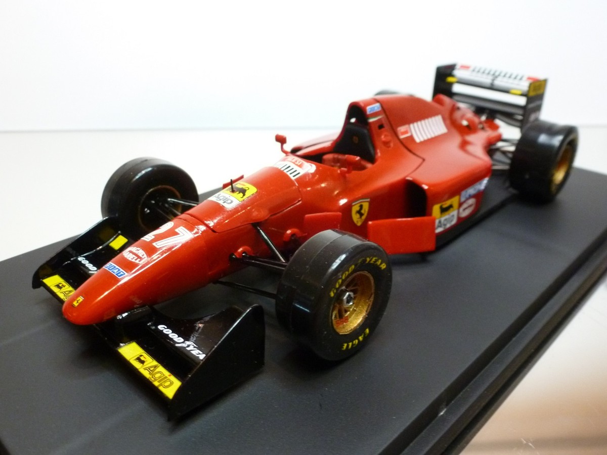 FERRARI 412 T1? - F1 JEAN ALESI #27 - RED L19.0cm VERY RARE