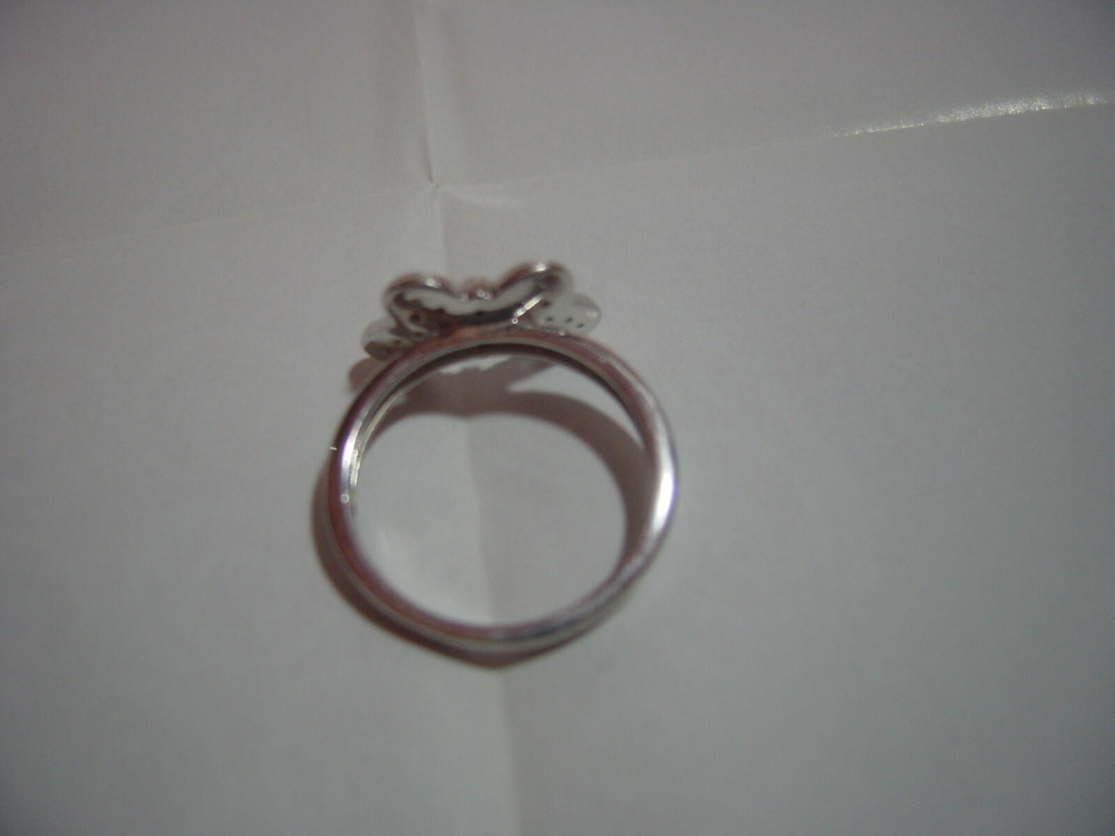 superb solid Silver Ring black tourmaline & cambo… - image 3