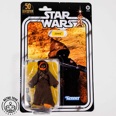 STAR WARS JAWA The Black Series 50th Anniversary Vintage Action Figur NEU & OVP