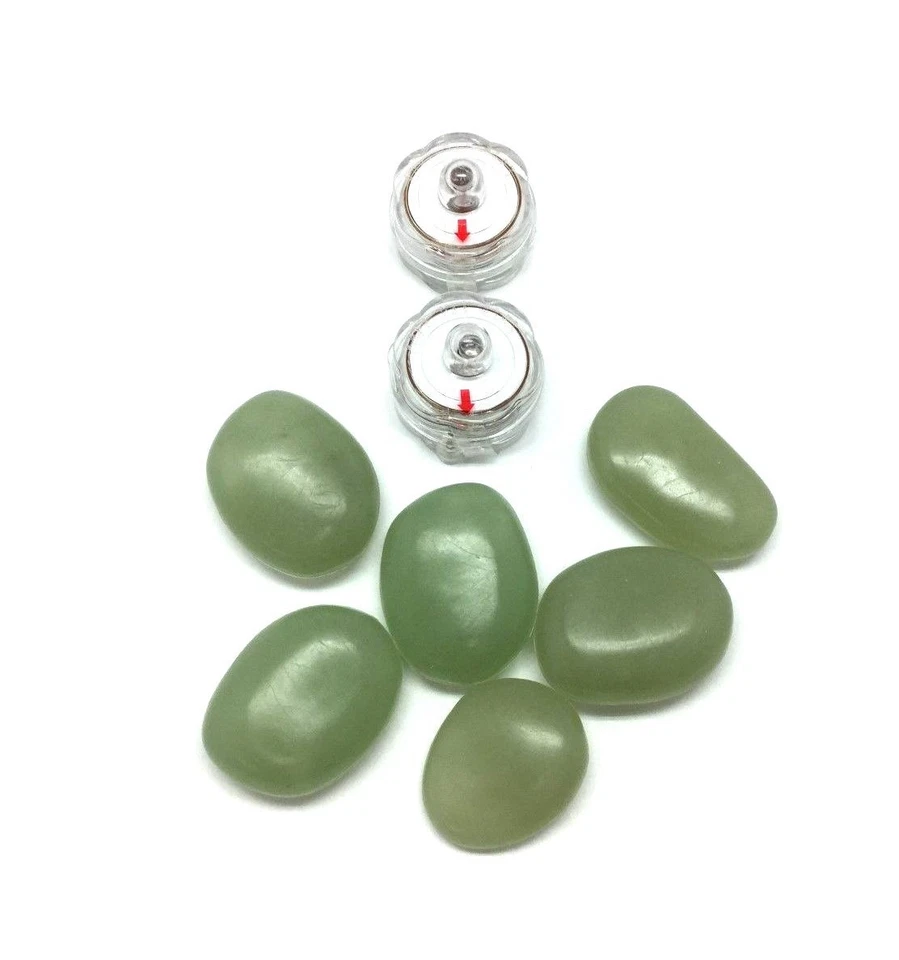 My Fun Fish Cleaning Tank Replacement Glow N The Dark Rocks Stones 2 LED Lights - Image 3 of 3