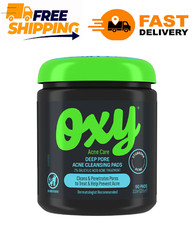 Oxy Deep Pore Acne Facial Cleansing Pads, 90 Pads